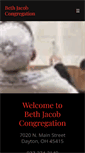 Mobile Screenshot of bethjacobcong.org