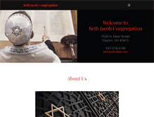 Tablet Screenshot of bethjacobcong.org